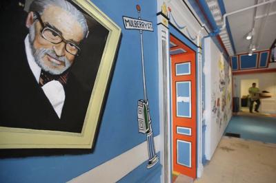 Mural featuring Theodor Seuss Geisel