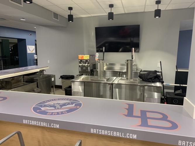 Louisville Bats bar area