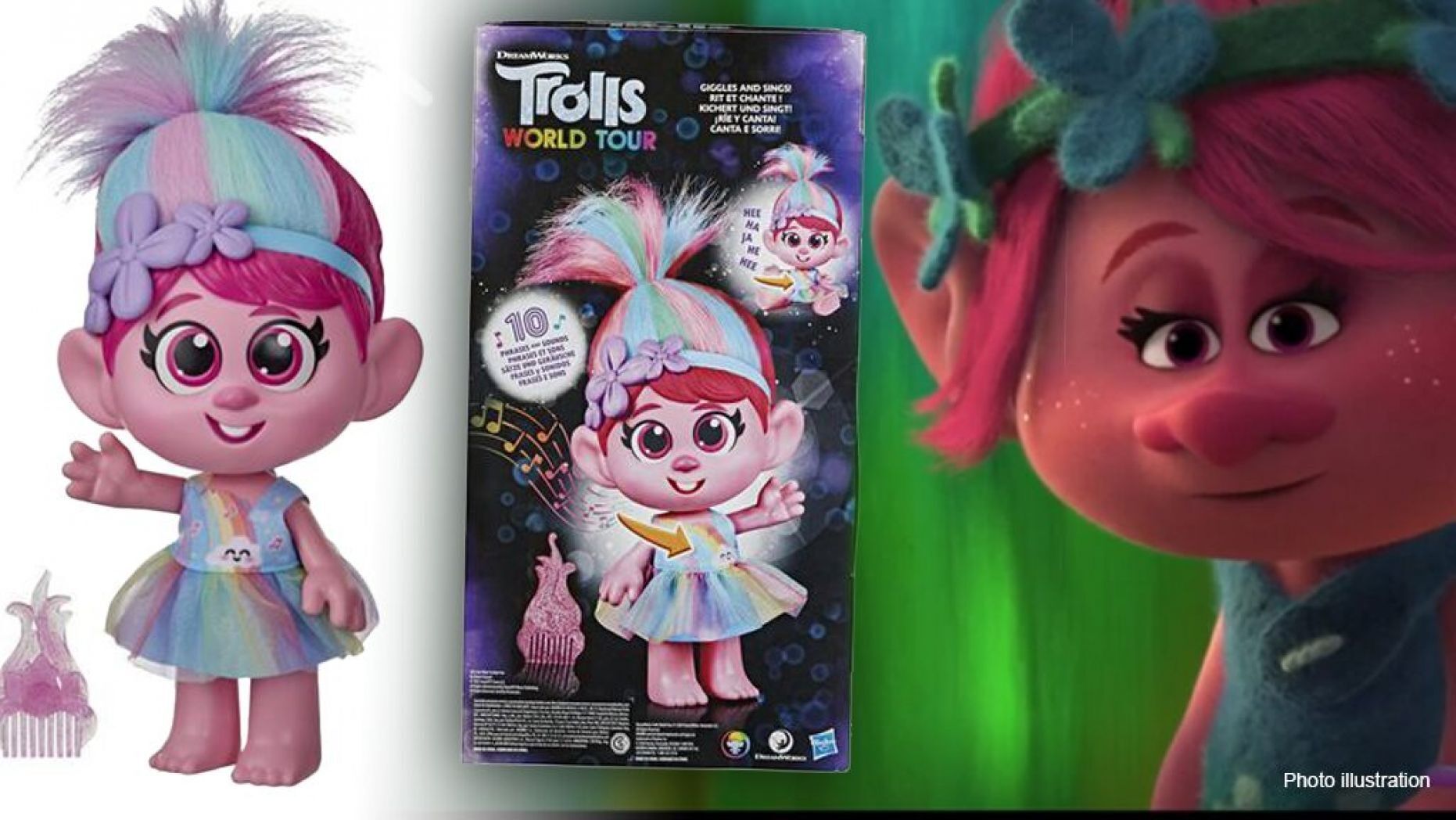 hasbro trolls poppy doll