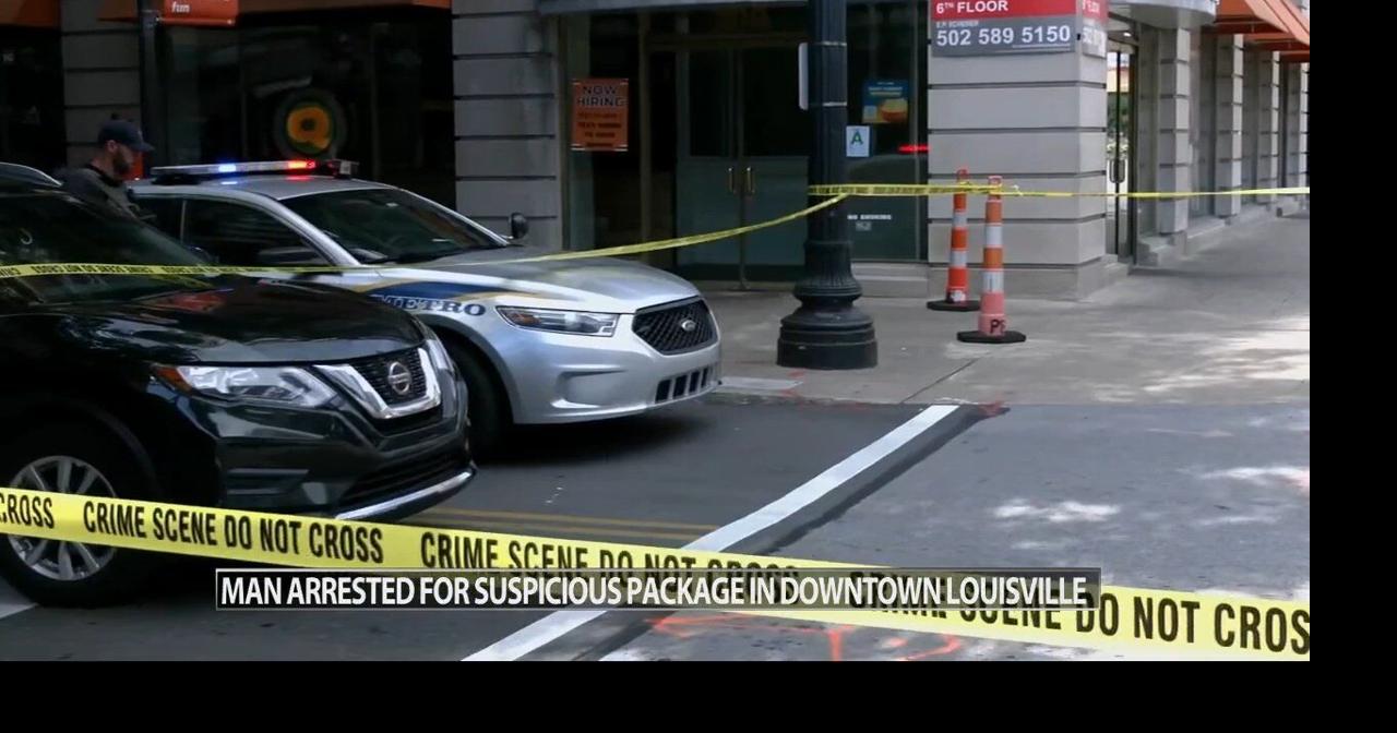 Lmpd Arrests Man For Allegedly Placing Hoax Explosive Device In Downtown Louisville 7861