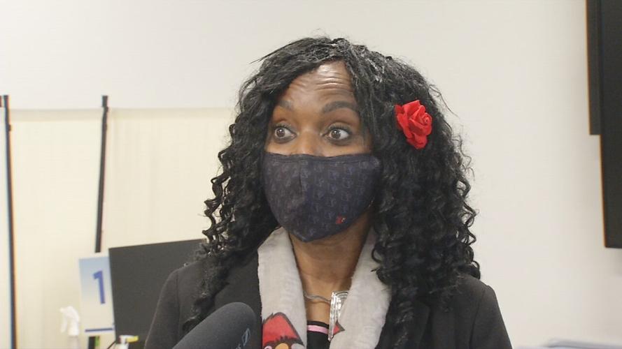 Former Louisville women's basketball player Valerie Owens Combs