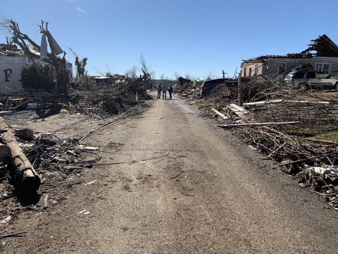 Dawson Springs tornado damage