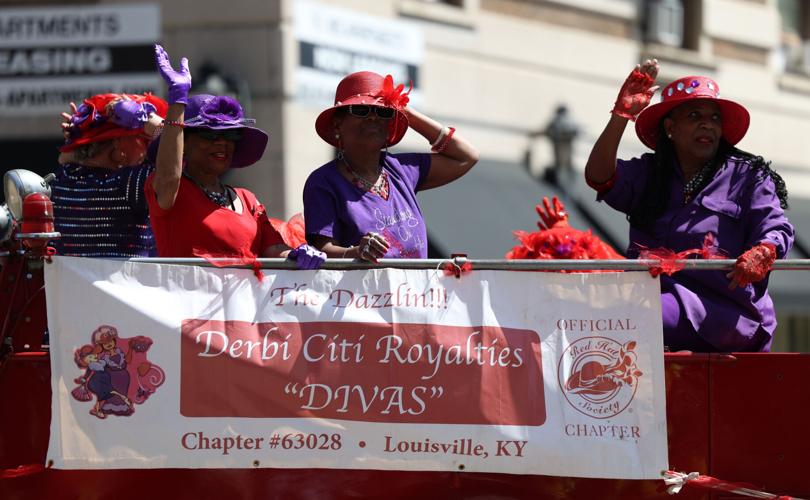 Derbi Citi Royalties Divas waves the crowd