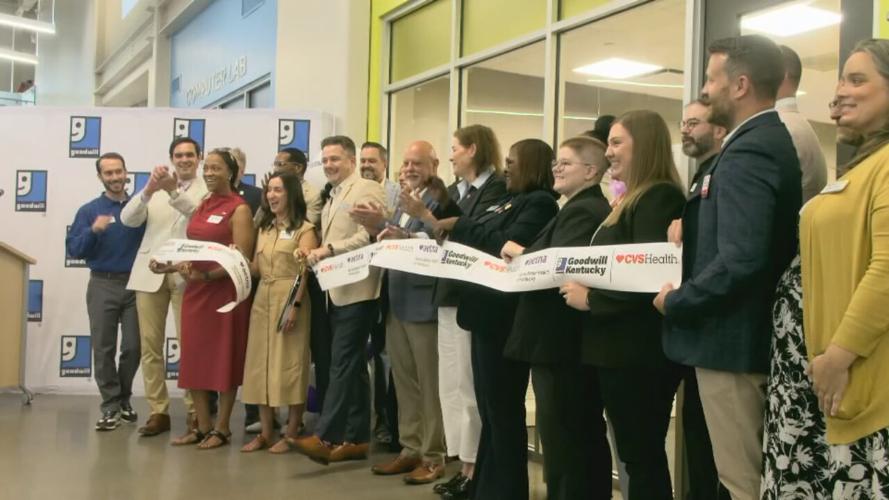 Goodwill Center Career Lab, ribbon cutting