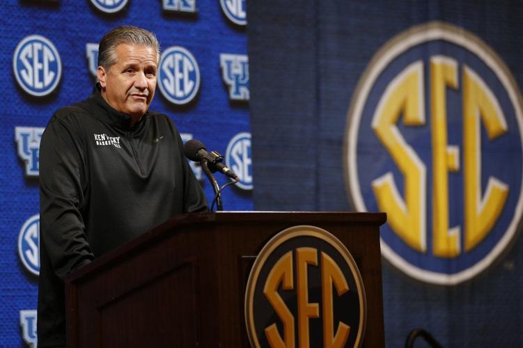 Kentucky head coach John Calipari speaks