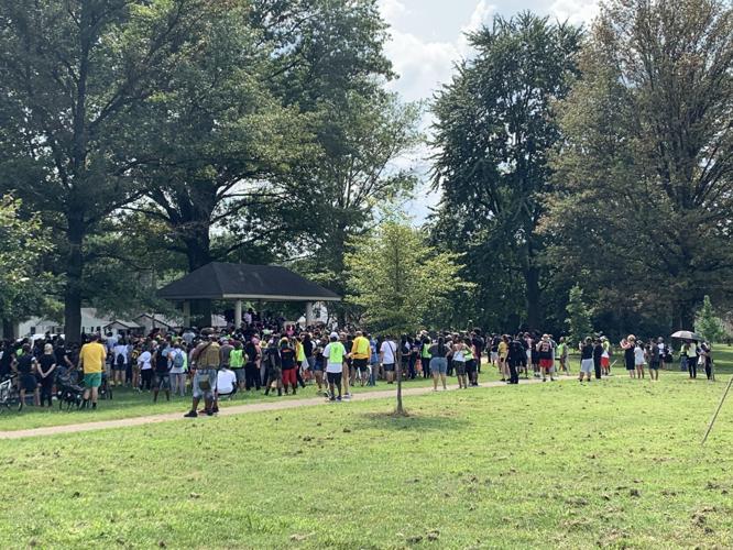 Until Freedom Protesters at South Central Park
