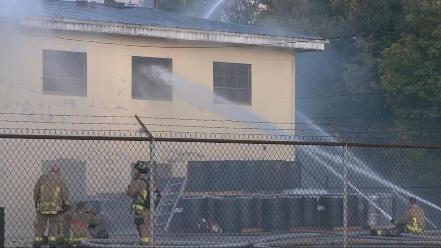 South 26th Street and Howard Street fire at Lanning Chemical
