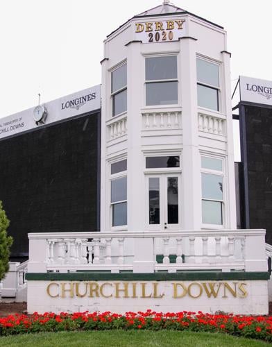 EMPTY CHURCHILL DOWNS - VIRUS PANDEMIC - 4-29-2020  WINNERS CIRCLE.jpg