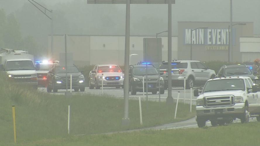 Scene of fatal May 13, 2020 crash on I-64 near Blankenbaker