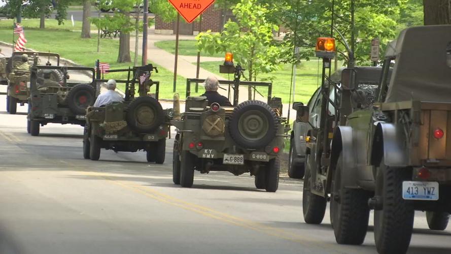 Parade held in Louisville to honor veterans on May 7, 2020