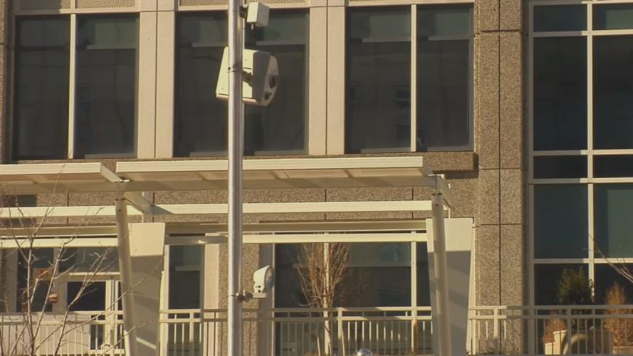 Insurance Institute for Highway Safety file of red camera light