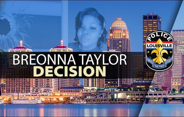 Breonna Taylor Decision Graphic