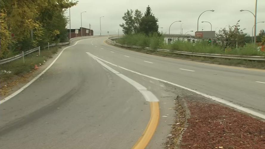 South 9th Street ramp to I-64 West