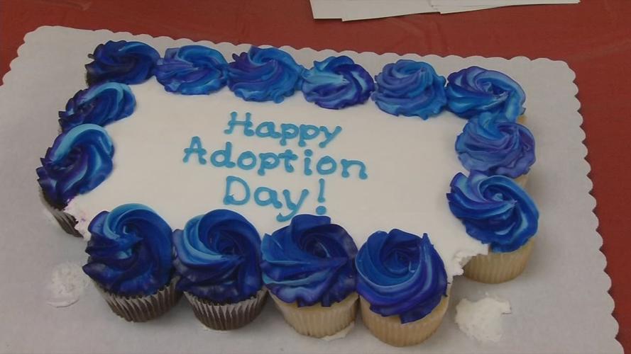 Cake for National Adoption Day, Nov. 22, 2019