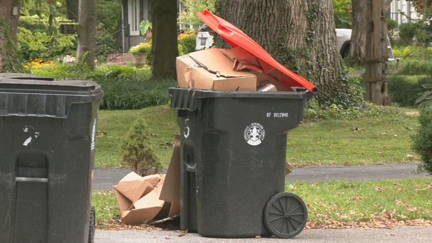 Louisville Metro recycling bins - 8.12.24