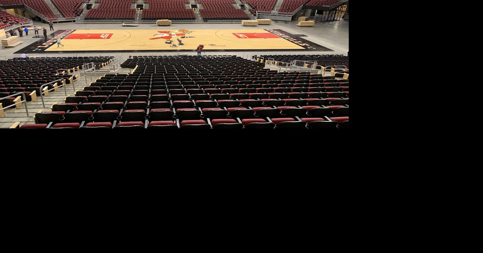 Louisville Unveils New Court Design at KFC Yum! Center - University of  Louisville Athletics