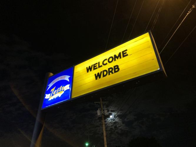 Welcome WDRB on Zesto Sign