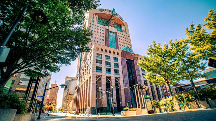 Humana Tower in downtown Louisville, Ky.