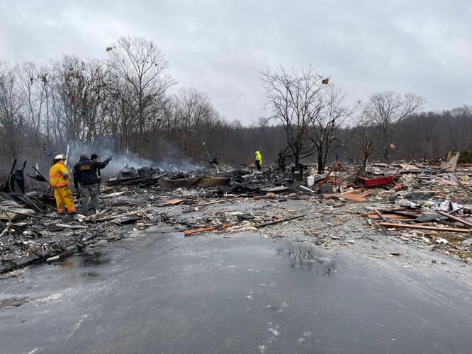 Crews clean up after explosion at home near French Lick
