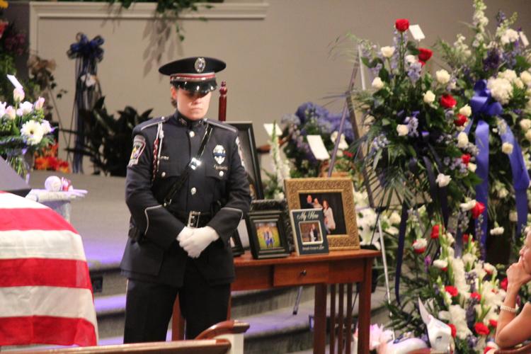 Funeral service and procession for Bardstown Police Ofc. Jason Ellis on May 30, 2013
