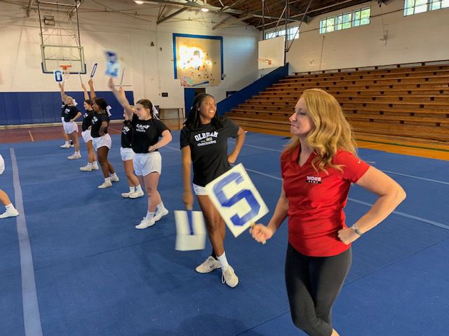 Clifft Cheers with OCHS
