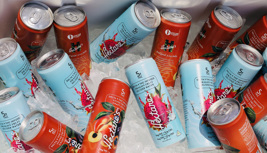 Hectare's THC-infused beverages