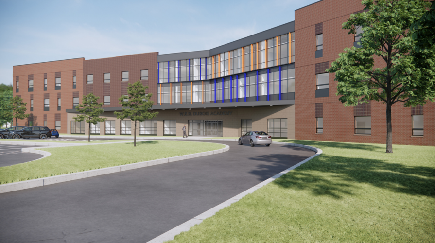 W.E.B. DuBois Academy expansion rendering