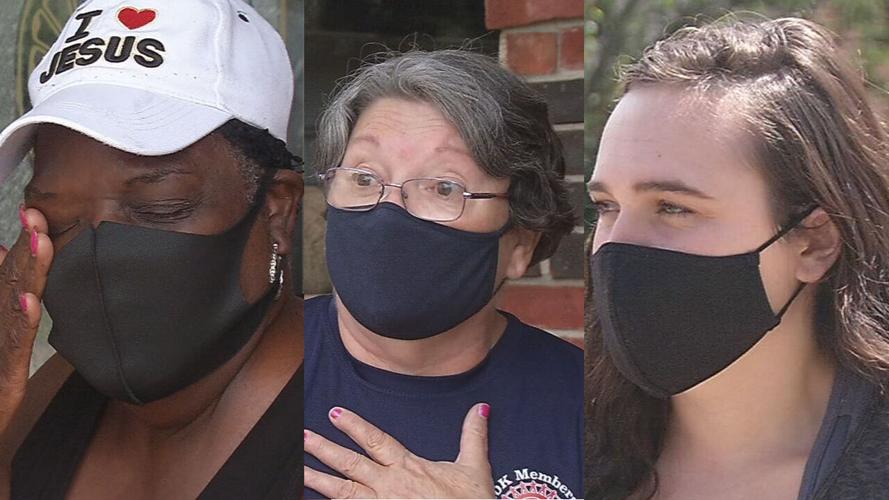 Lamar Hampton, Martha Jefferson and 'Abby' - Carjacking victims