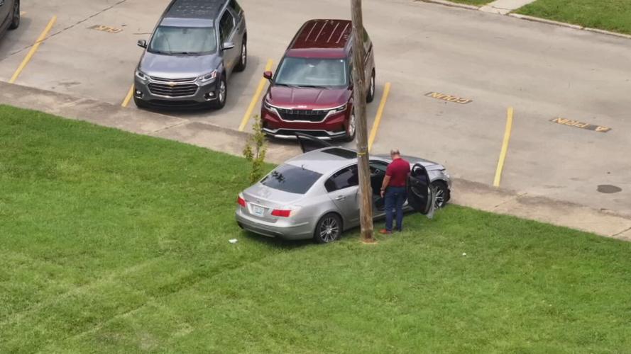 Fatal shooting scene at Greenwood Elementary School in Pleasure Ridge Park