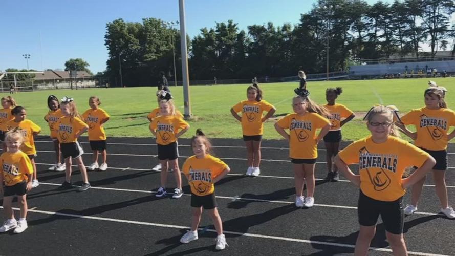 Scribner Middle School cheerleading