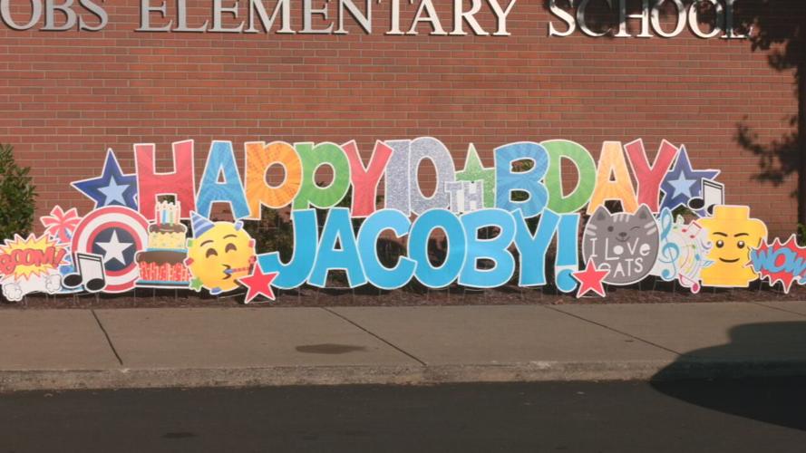 Jacoby Christie birthday parade