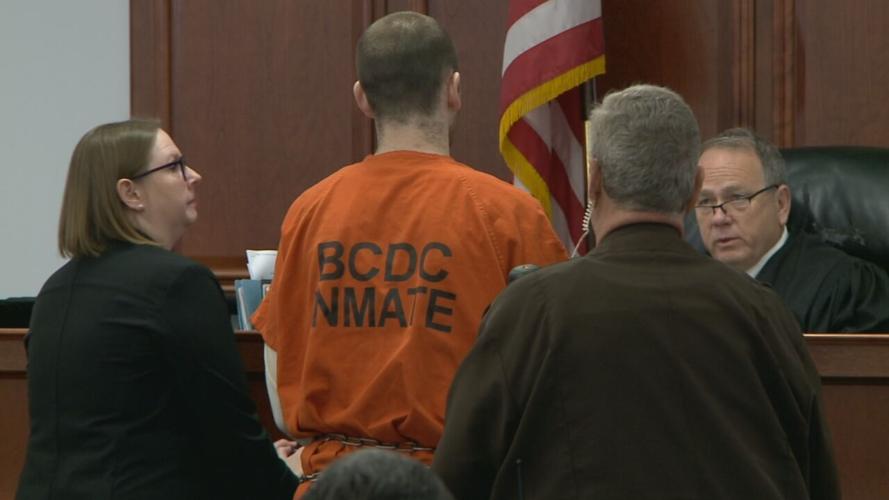 Dakota Hill pleads guilty to murder, abuse of a corpse, and tampering with physical evidence in Bullitt County court on May 31, 2023.