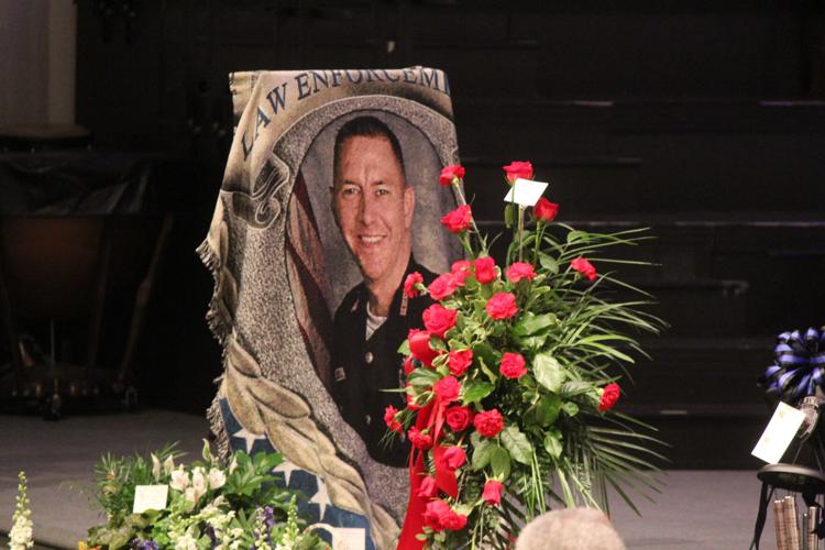 Funeral service and procession for Bardstown Police Ofc. Jason Ellis on May 30, 2013