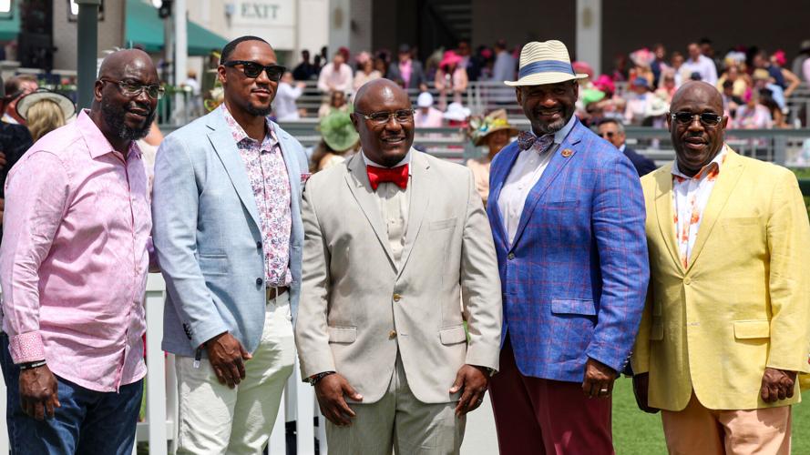 Fans on Kentucky Oaks Day 2025