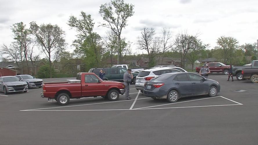 KSP places notice on churchgoers' cars at Maryville Baptist Church