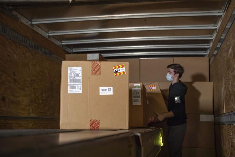 Vaccine Kits delivered to UPS Worldport