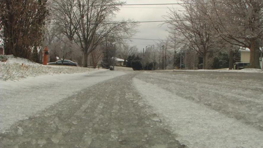 Kentuckiana roads icy from winter storm on Feb. 10, 2021
