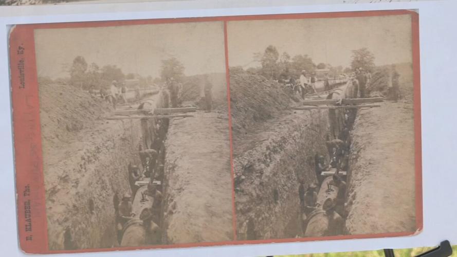 Water pipes in 1877