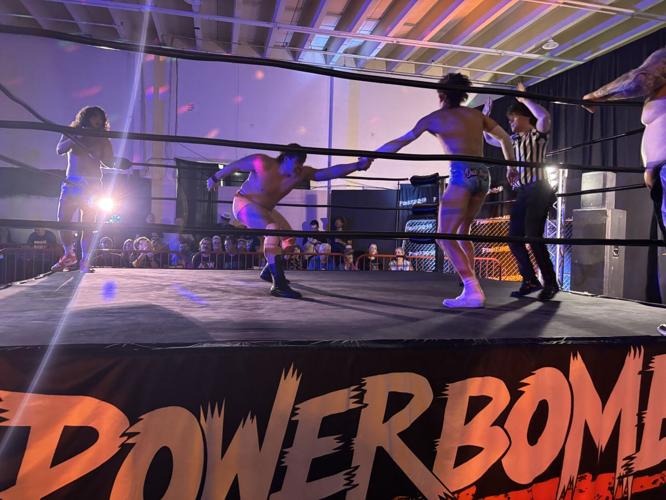 Powerbomb wrestling at Logan St. Market - 6.6.26