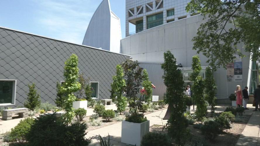 Old National Bank Community Healing Garden unveiled 5-8-24