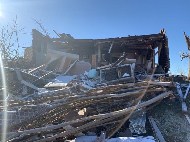 Dawson Springs tornado damage