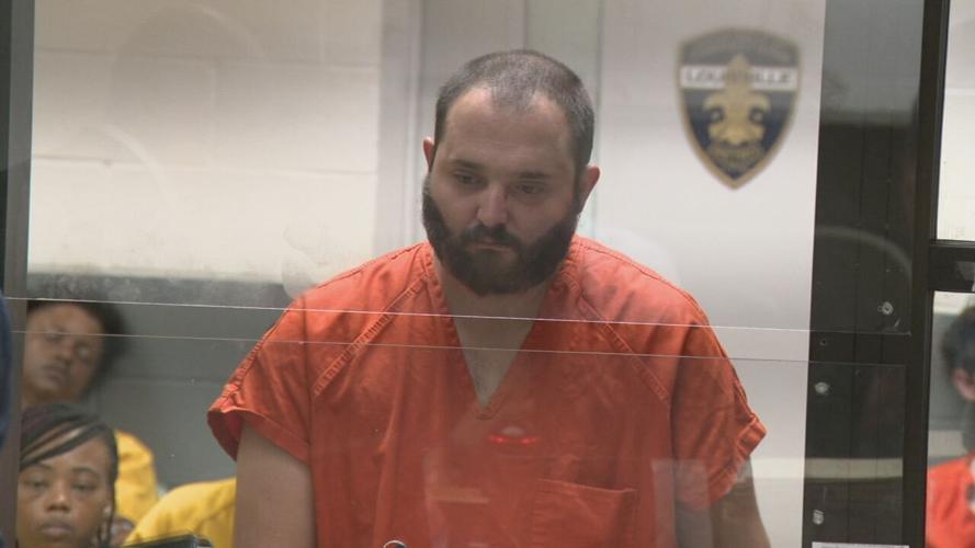Jacob Collett in court in Louisville, Kentucky