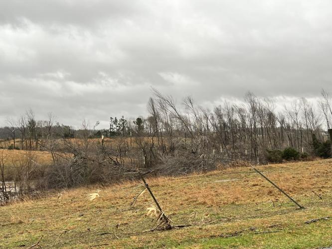Damage in western Kentucky after Dec. 10-11, 2021 tornadoes
