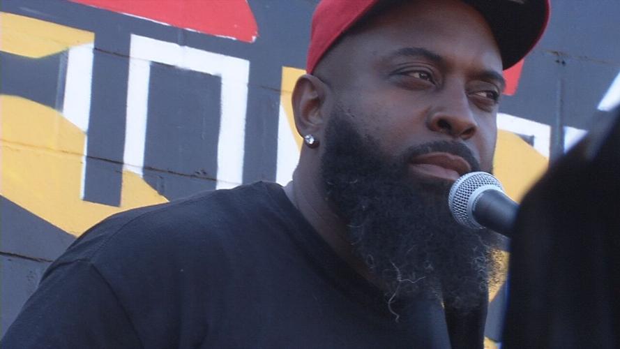 Michael Brown Sr. speaks at Until Freedom rally 8-8-20