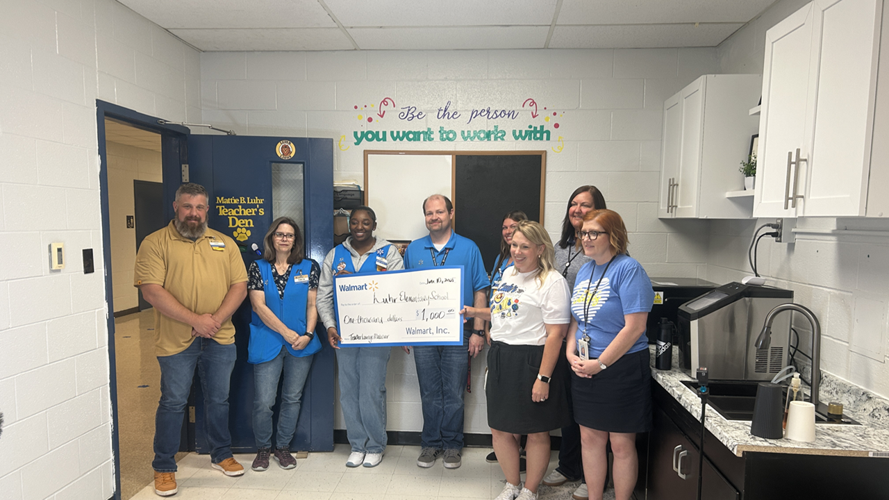 Luhr Elementary teachers surprised with upgraded lounge 6-10-25