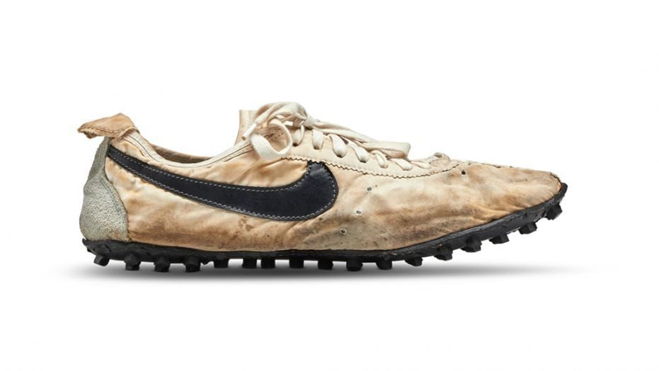 Rare 1972 Nike Olympic running shoes set record at more than $437,000 ...