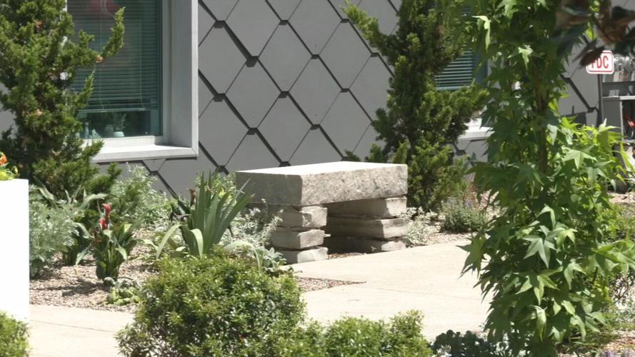 Old National Bank Community Healing Garden unveiled 5-8-24