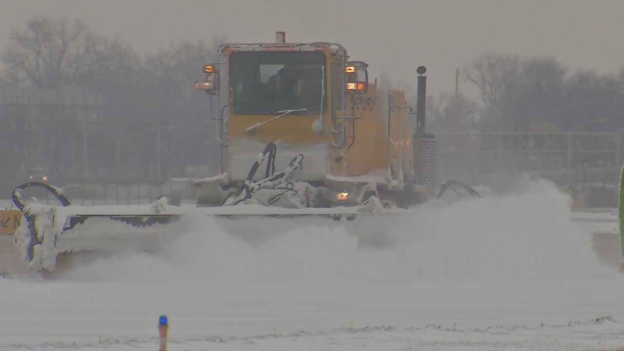 Louisville s international airport uses new equipment to clear