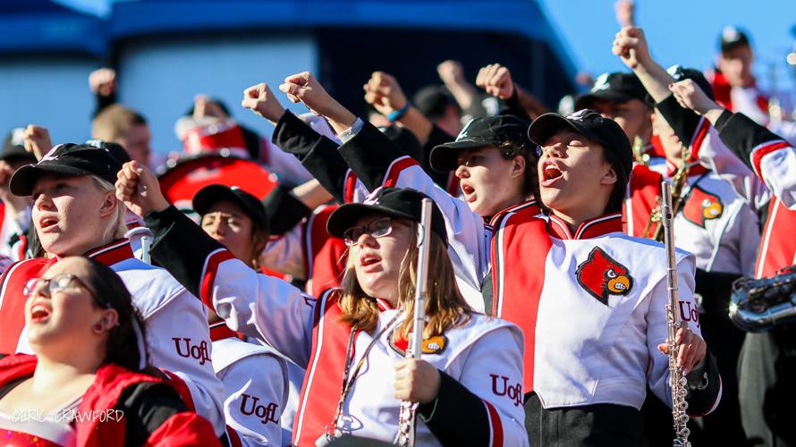 Louisville fans at Music City Bowl