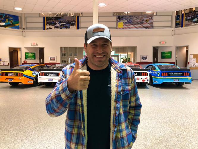 Ryan Newman Stops by Roush Fenway